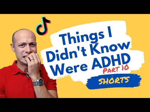 Things I didn't know about ADHD / Signs you might have ADHD... Part 10 #Shorts thumbnail