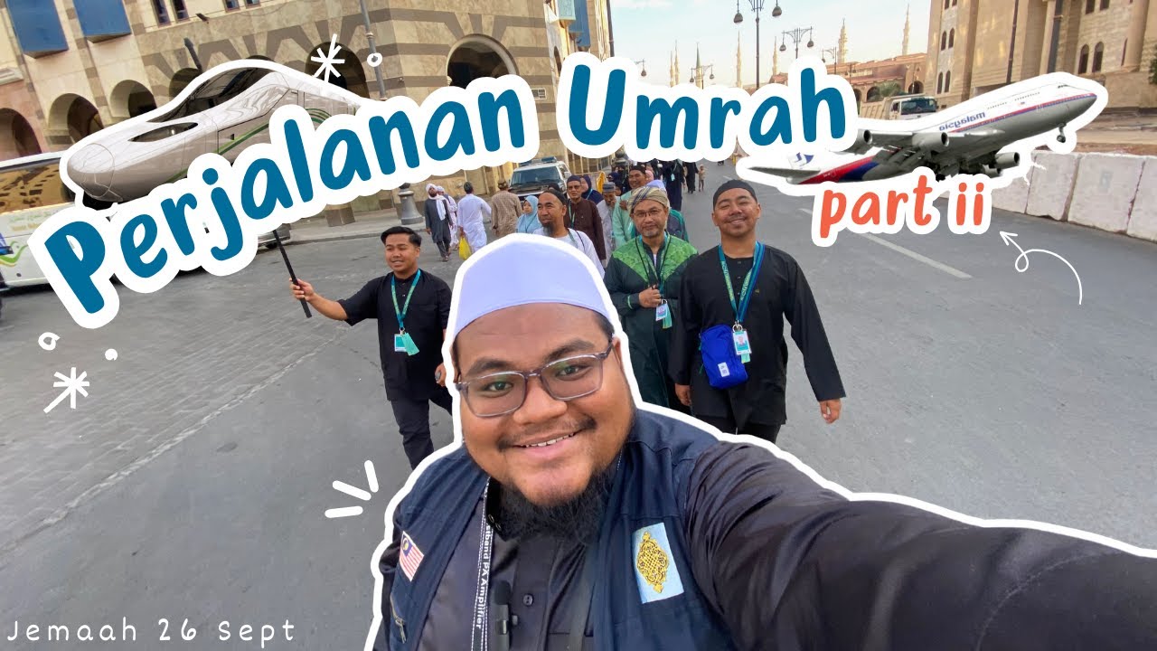 VLOG Perjalanan Umrah Almukminin Travel 2023 JED - KUL PART 2