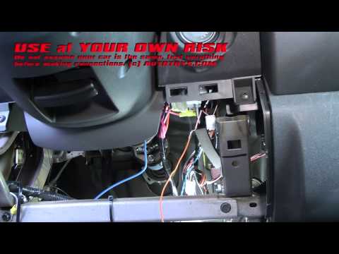 NISSAN XTERRA REMOTE START INSTALLATION UNCUT USE AT YOUR OWN RISK