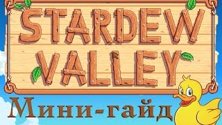 Stardew Valley: мини-гайд Stardew Valley: мини-гайд