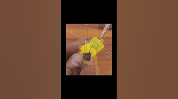 DIY Spinning Light Illusion | Dual Motor LED Generator Project #shorts #dcmotor #project #diy