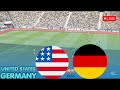 United States vs Germany • International Friendly Pre-World Cup 2026 • PES 2021 Match Simulation