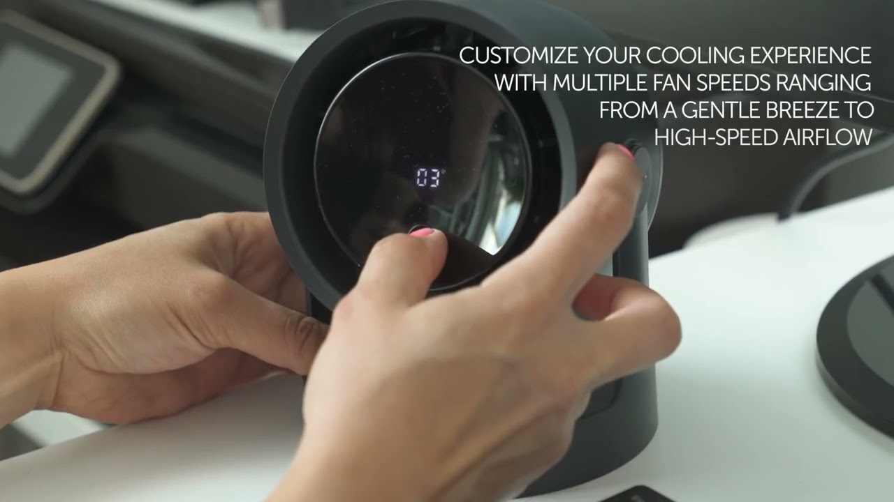 Vortex Pro & Vortex Pro Max Rechargeable Desk Fans