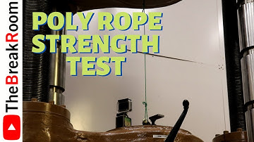 Testing the Strength of Poly Blend Rope