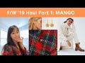 F/W High Street Fashion Haul Part 1: MANGO | INSANE SALE! | faux shearling | plaids | winter boots