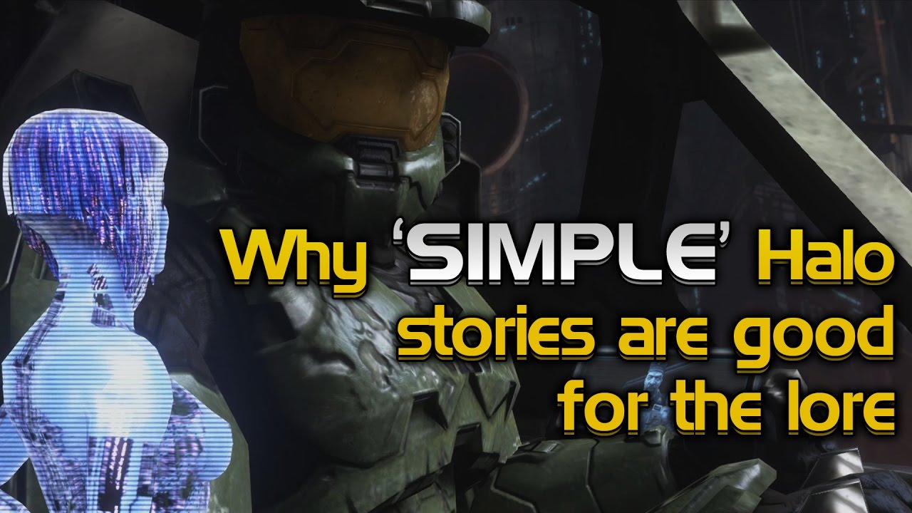 Why simple Halo stories are good for the lore YouTube
