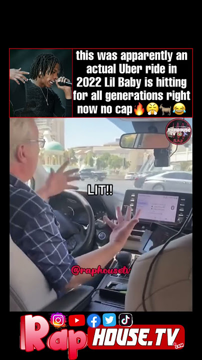 Uber Driver in 2022 seen getting turnt to Lil Baby😂🔥🐐