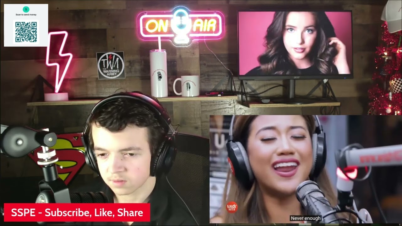 First Time Reaction To Morisette - Never Enough (The Greatest Showman OST) (Live On Wish Bus).