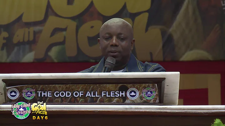 RCCG ANNUAL HOLY GHOST CONGRESS 2025 || THE GOD OF ALL FLESH || MORNING SESSION || DAY 6