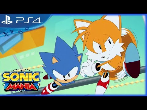 Sonic Mania (2017) Opening Animation - PS4