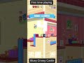 Bluey Crossy Castle - First time playing