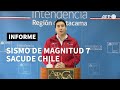 Sismo de magnitud 7 sacude el norte de Chile y deja algunos daños | AFP