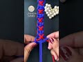 Macrame for beginners✨💫|Macrame square cross knot #macrame #bracelet #diymacrame #shorts