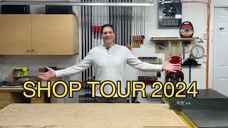 Well Organized Woodworking Shop Tour 2024