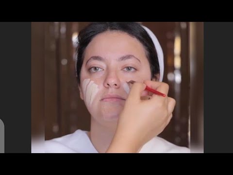 العروسه كانت تجنن وحبيت احافظ على نعومه جمالها وكمان النمش فى بشرتها