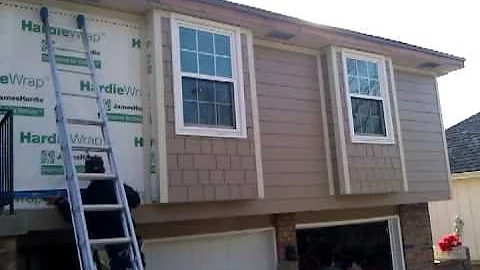 James hardie shingles in khaki brown kc,mo
