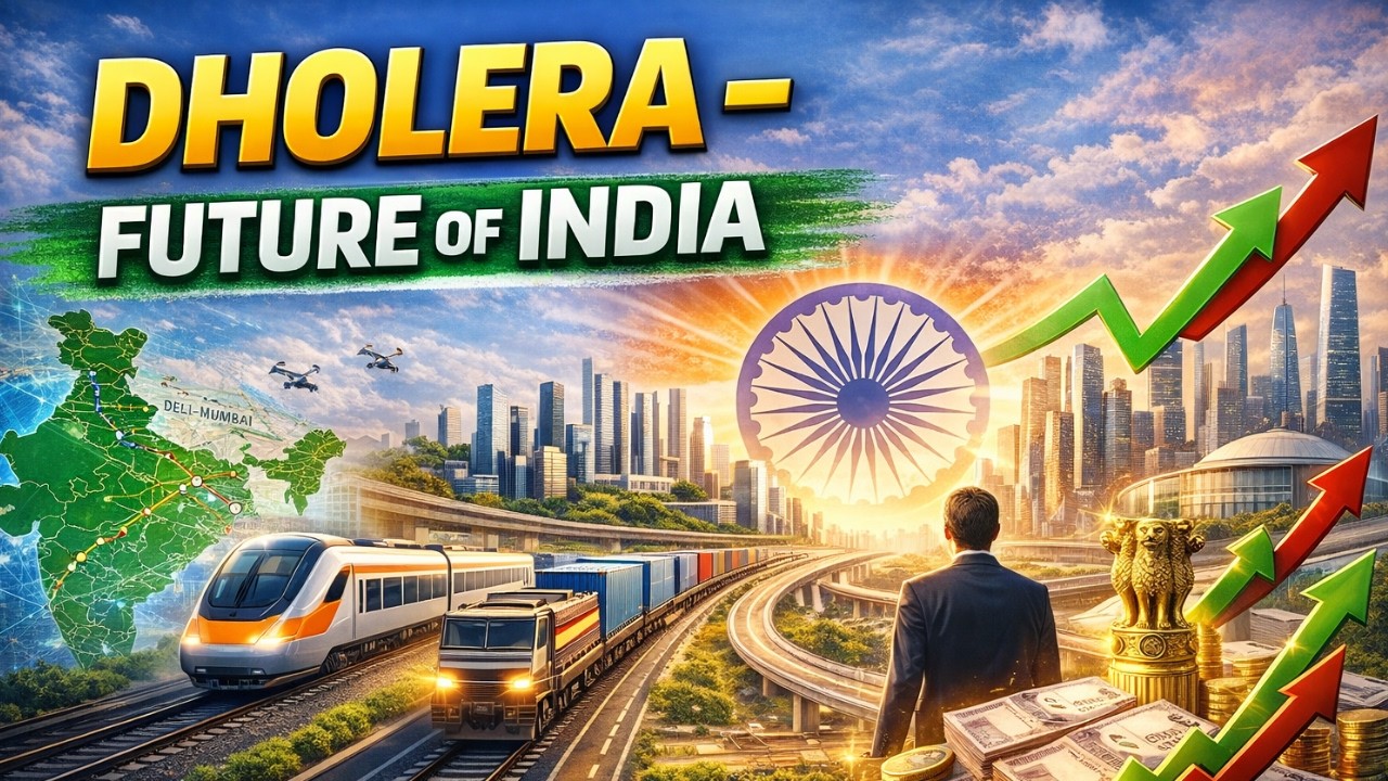 Why India is Building a City From Scratch? | The Real Reason Behind Dholera Smart City!