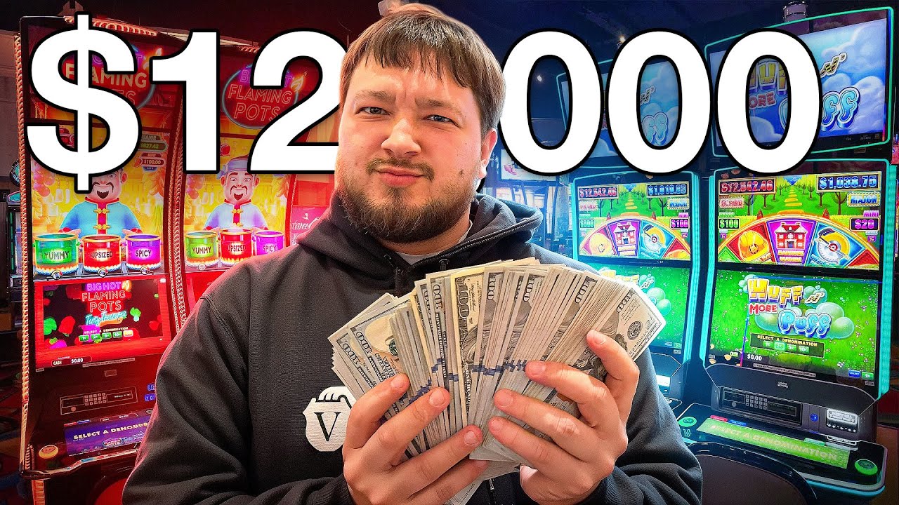High Limit Gambling With $12,000 At The Casino!!!