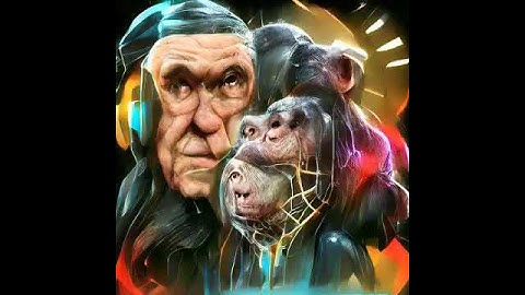 "chimpanzee, trending on artstation" - CLIP+VQGAN (Text-to-Image) #pollinations #generative #art #ma