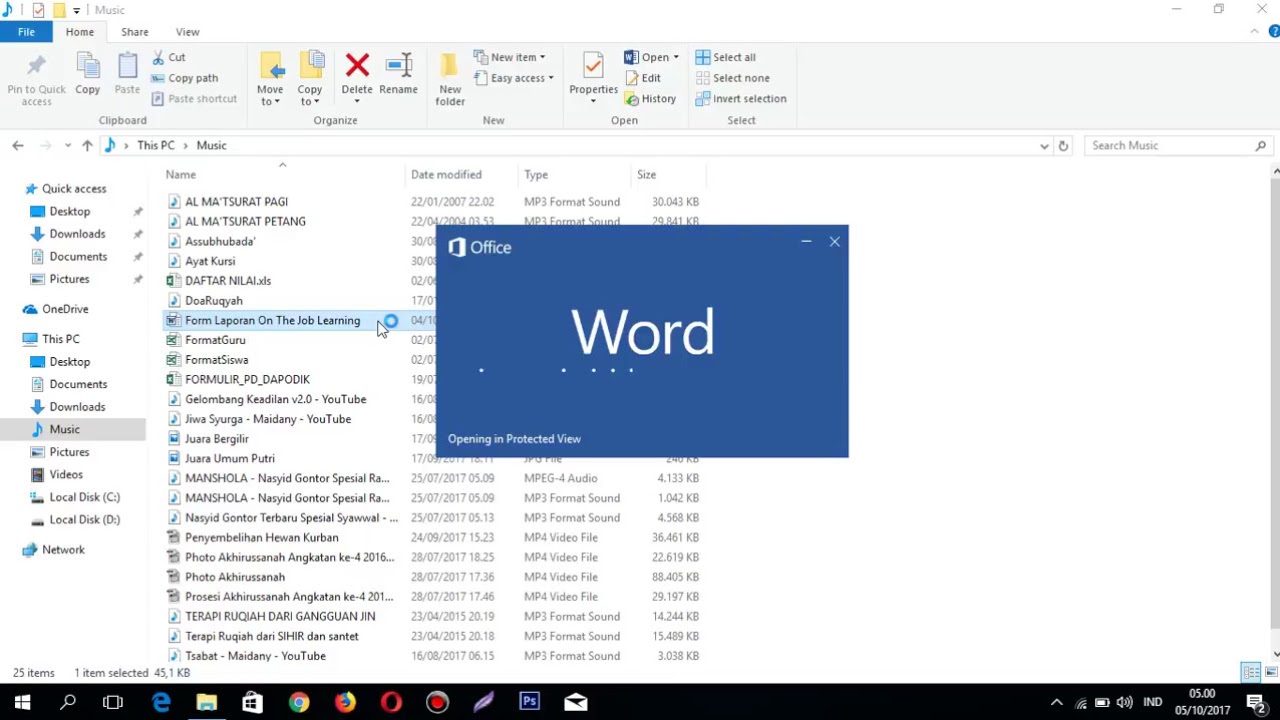 Cara Membuka File Microsoft Word Hasil Download Dari Whatsapp Youtube