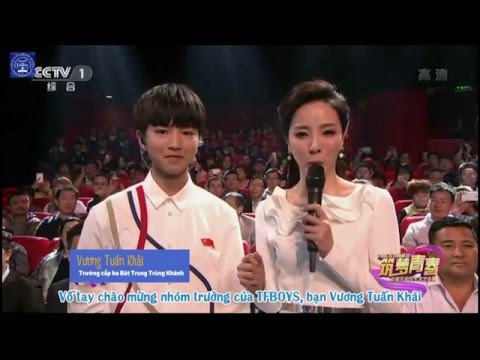 Video [Vietsub Kara] Vương Tuấn Khải LIVE- Người thiếu niên... - YouTube