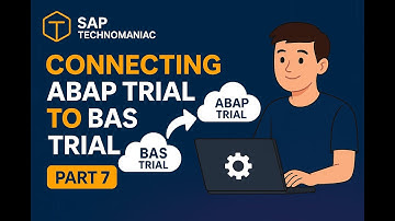 👉 ABAP Trial verbinden met BAS | Fiori Elements Deel 7 | Stapsgewijze installatie in SAP BTP
