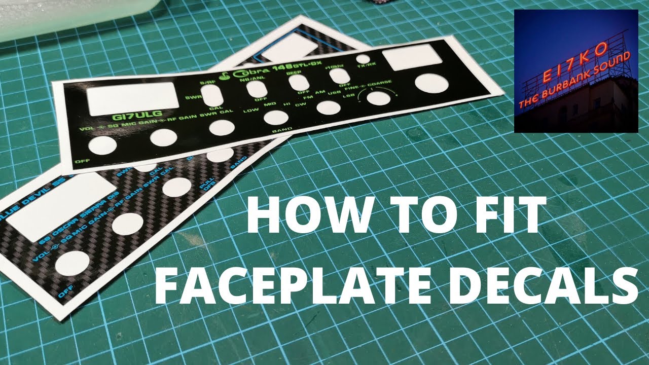 HOW TO FIT FACEPLATE DECALS YouTube HOW TO FIT FACEPLATE DECALS YouTube