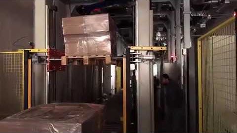 Pallet Stacking Unit - Pallet Conveying & Handling Solutions by Dedem Mekatronik