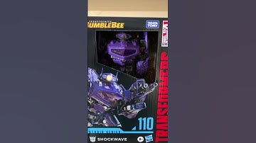 Transformers Bumblebee Studio Series Shockwave