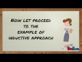 Deductive Approach Vs Inductive Approach In Teaching Deductive Approach Vs Inductive Approach In Teaching