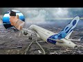 HURRICANE in Microsoft Flight Simulator 2020! (w/ A320 Sidestick)