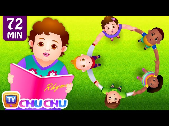 Ringa Ringa Roses Nursery Rhyme with Lyrics - YouTube