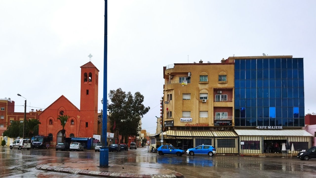 أمطار الخير وروعة مدينة وادي زم الشهيدة