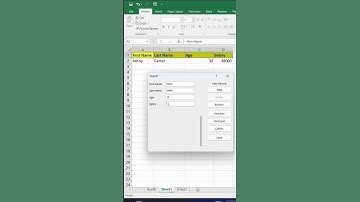 Excel Data Entry Made Easy! 🔥 Form Function Tips & Tricks #excel #exceltips #data #howto #tutorial
