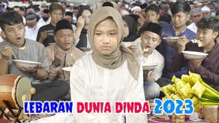 Dinda Nangis Lebaran Tanpa Mama dan Papa