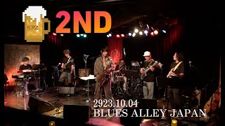 Video thumbnail of "【UkoSaxy 17th Anniversary "B'RZ Premium Live" 2nd stage】2023.10.04 BLUES ALLELY JAPAN"