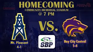 Mt. Pleasant Varsity Football vs. Bay City Central