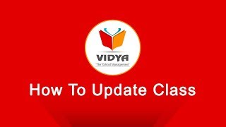 Class Update - Student | VIDYA-The School Management | VK SOFT screenshot 1