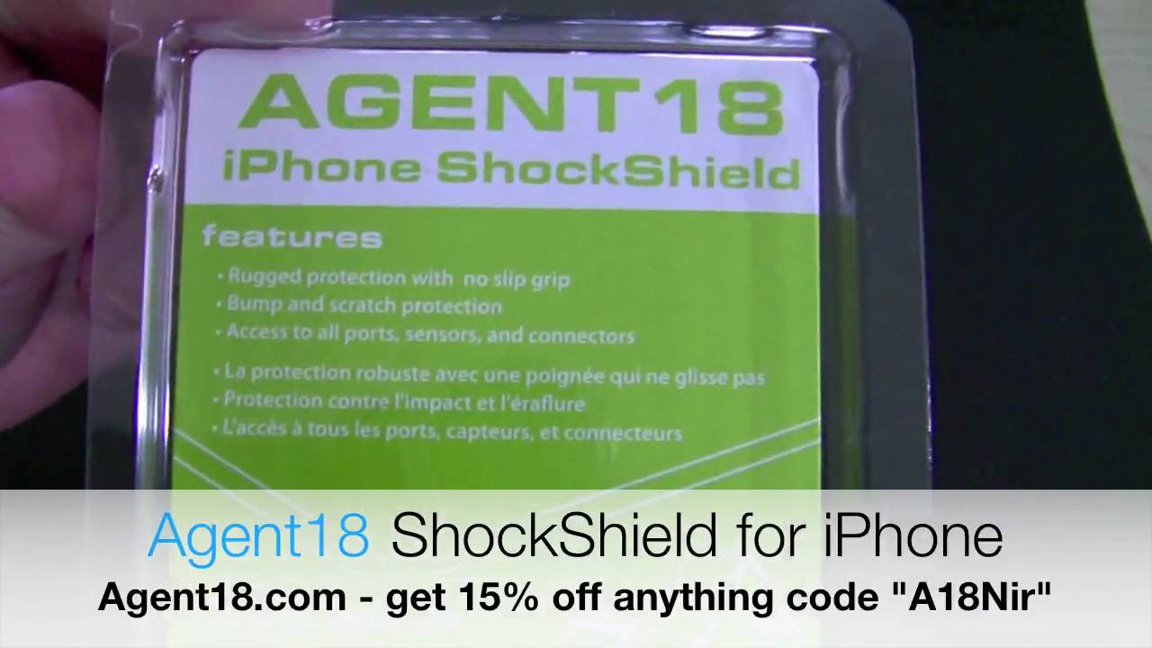 Agent18 ShockShield iPhone 3GS Case Reviewed