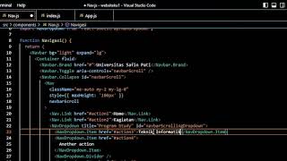 Tugas Web Programming Part 6 - Membuat Web dgn React Bootstrap -Lusi R. - Universitas Safin Pati