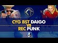 CYG BST Daigo (Guile) VS REC Punk (Karin) - CELTIC THROWDOWN 2019 Loser's Top 12 - CPT 2019