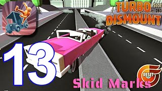 Turbo Dismount : Skid Marks - Gameplay Walkthrough, All Cars, All levels (iOS, Android) | Part 13