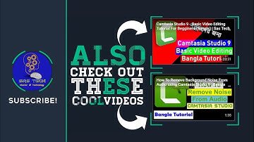 Add Subscriber Button And Videos In End Screen Youtube | Bangla Tutorial | Sas Tech