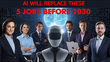 AI Will Replace These 5 Jobs Before 2030! #ai #jobsearch