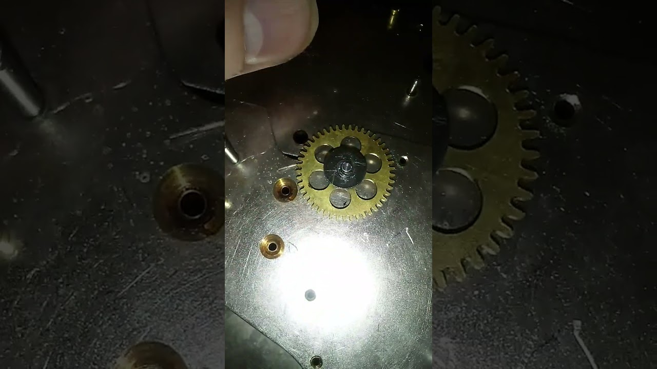 what to do if one of the big brass bushes is worn on a st electric movement 