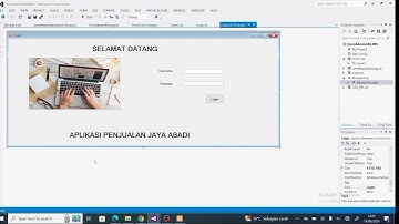 TUTORIAL MEMBUAT APLIKASI PENJUALAN BERBASIS DESKTOP MENGGUNAKAN VB.NET