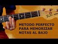 Método perfecto para APRENDER las NOTAS al bajo, MEMORIZA y PRACTICA con tu BAJO