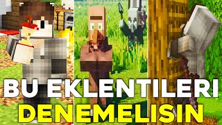 Bu Eklenti̇leri̇ Denemeli̇si̇n Minecraftı Gerçekçi Yapan Eklentiler L Minecraft Gerçekçi Mod
