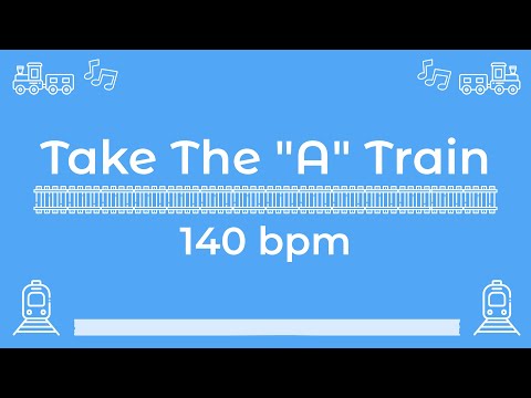 Take The "A" Train | 140 bpm | Jazz Swing | Play-Along Backing Track
