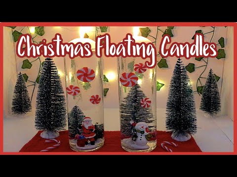 Christmas Floating Candles, Christmas Decoration Vase